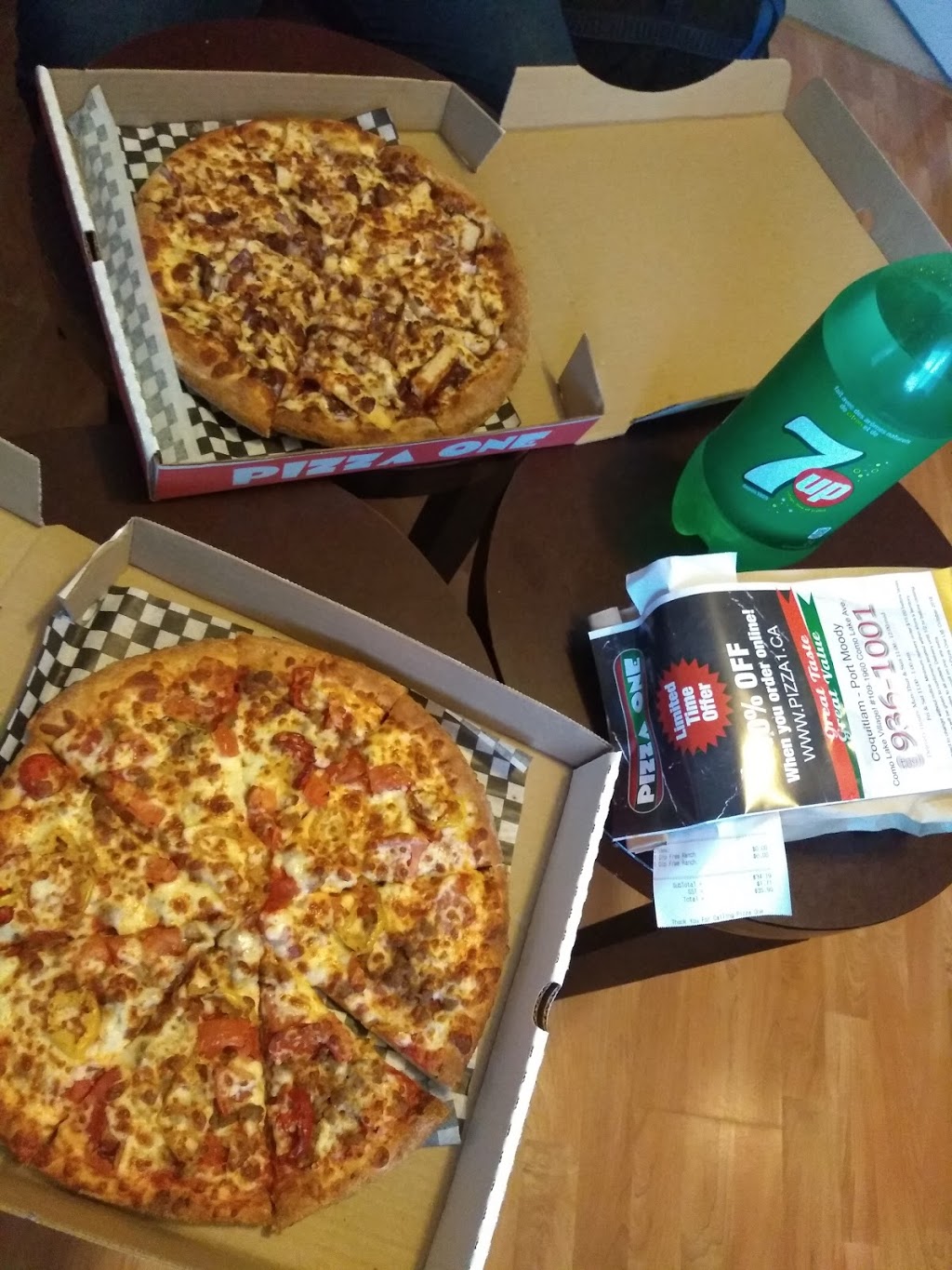 Pizza One (Como Lake Village) | 1912-1960 Como Lake Ave, Coquitlam, BC V3J 3R3, Canada | Phone: (604) 936-1001