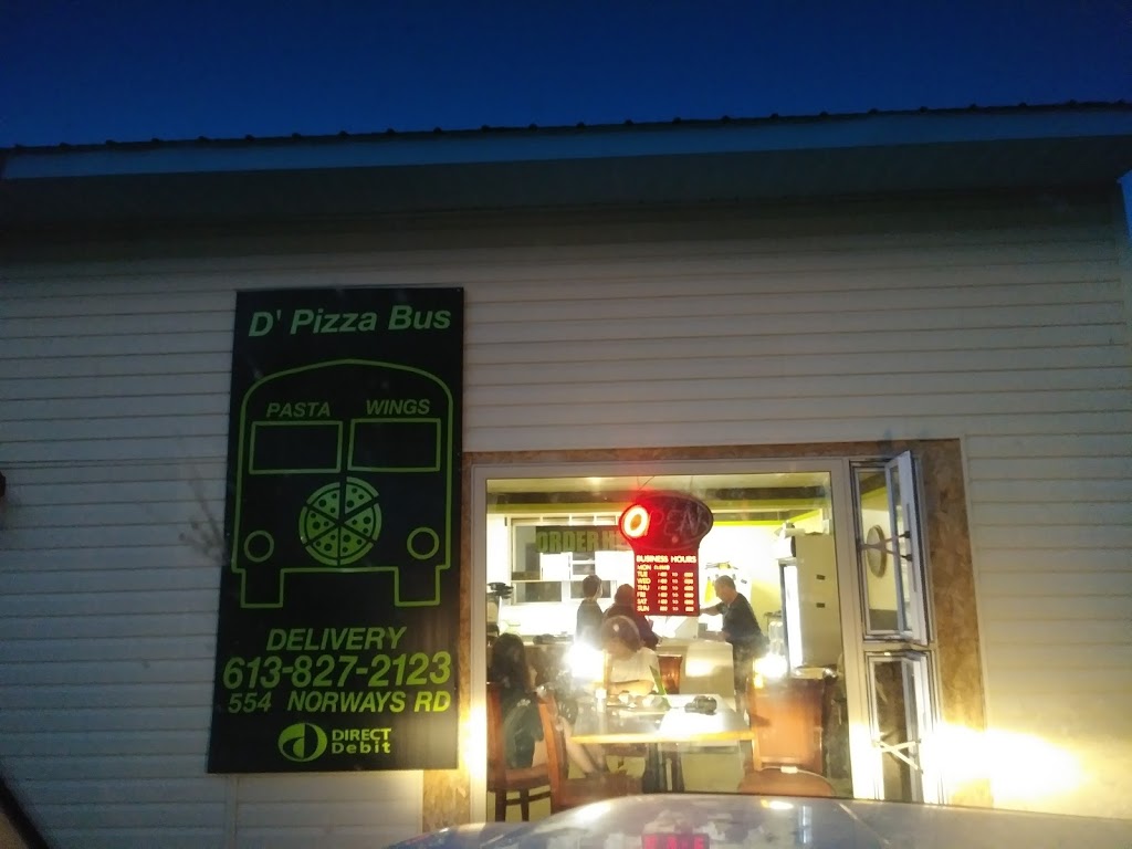 DPIZZA BUS WITH DBEST PIZZA | Ontario K0K, 554 Norways Rd, Deseronto, ON K0K 1X0, Canada | Phone: (613) 827-2123