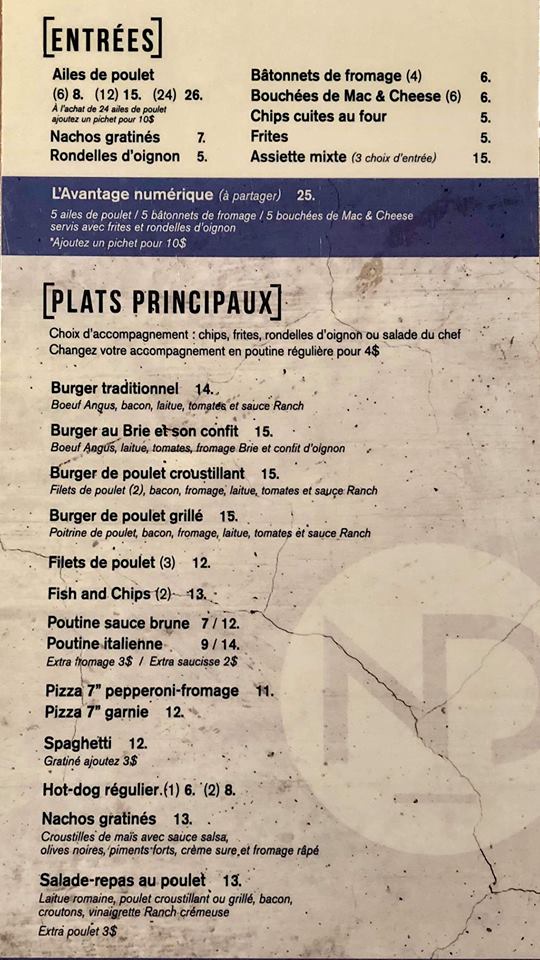 Le Pub Notre-Dame | 1311 Rue des Loisirs E, LAncienne-Lorette, QC G2E 0A5, Canada | Phone: (418) 922-2740