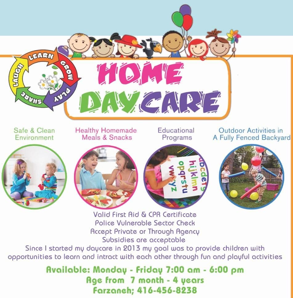 Rose Branch Home Daycare | 29 Rose Branch Dr, Richmond Hill, ON L4S 1J2, Canada | Phone: (416) 456-8238