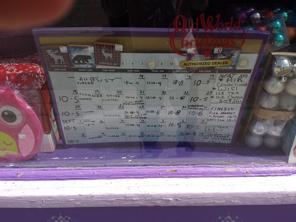 The Purple Door | 1718 Kirkfield Rd, Kirkfield, ON K0M 2B0, Canada | Phone: (705) 438-1366