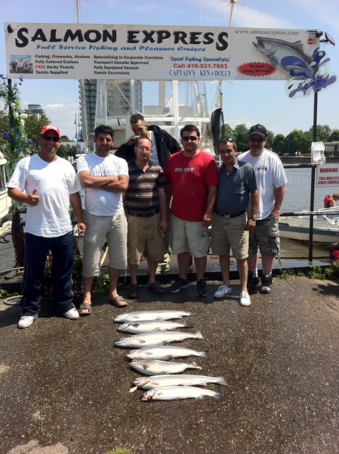 Salmon Express Charters | 80 Lighthouse Rd, St. Catharines, ON L2N 7P5, Canada | Phone: (416) 931-7693