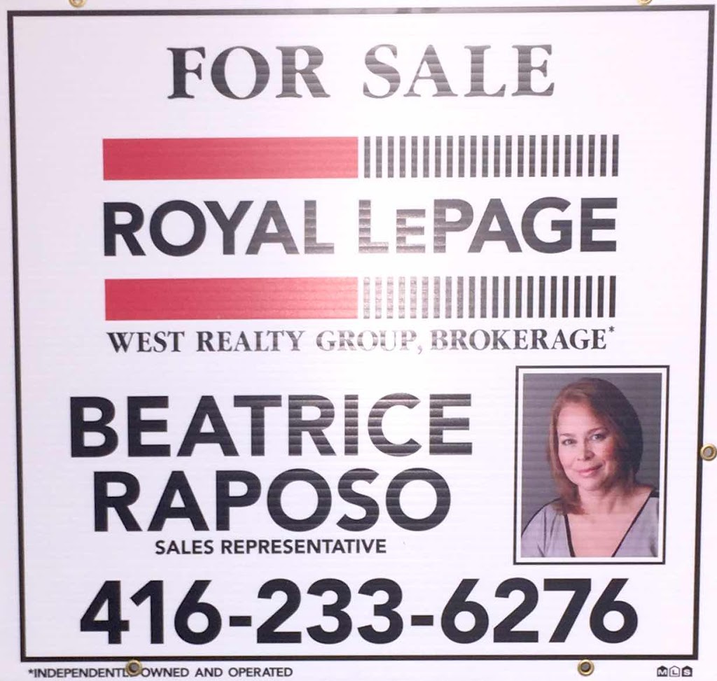 Royal LePage West Realty Group : Beatrice Raposo | 5110 Dundas St W, Etobicoke, ON M9A 1C2, Canada | Phone: (416) 271-0688
