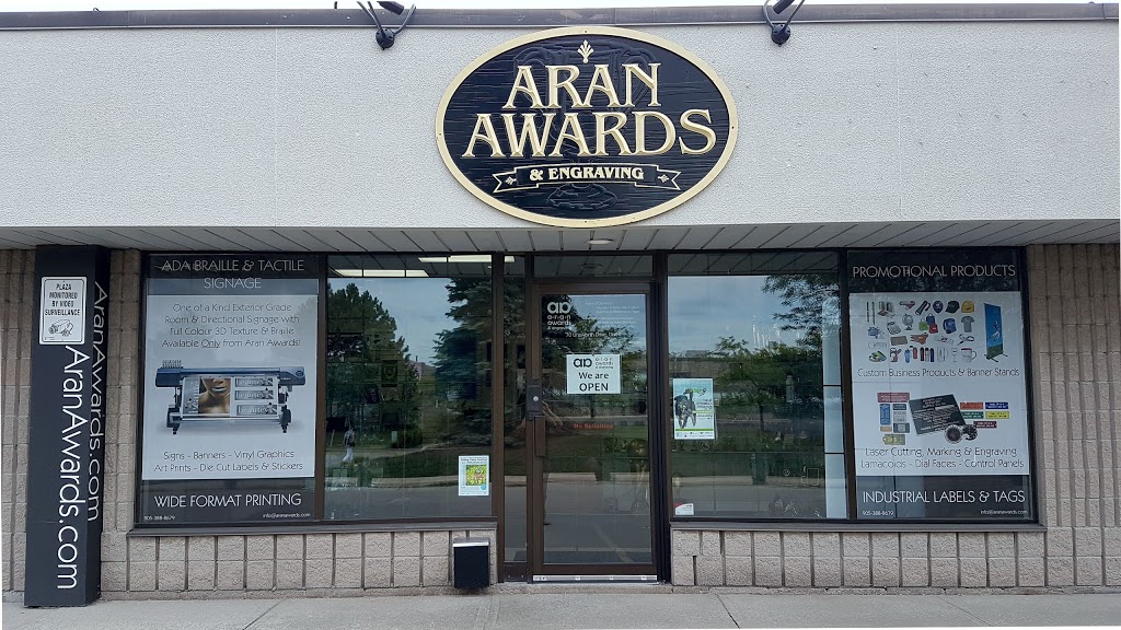 Aran Awards & Engraving | 70 Unsworth Dr #8, Hamilton, ON L8W 3K4, Canada | Phone: (877) 228-5588