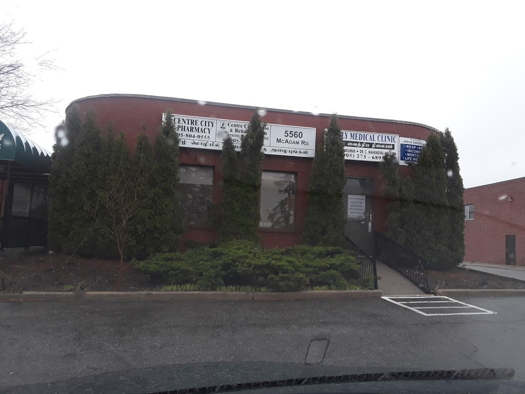 Center City Pharmacy | 5560 McAdam Rd, Mississauga, ON L4Z 1P1, Canada | Phone: (905) 804-0555