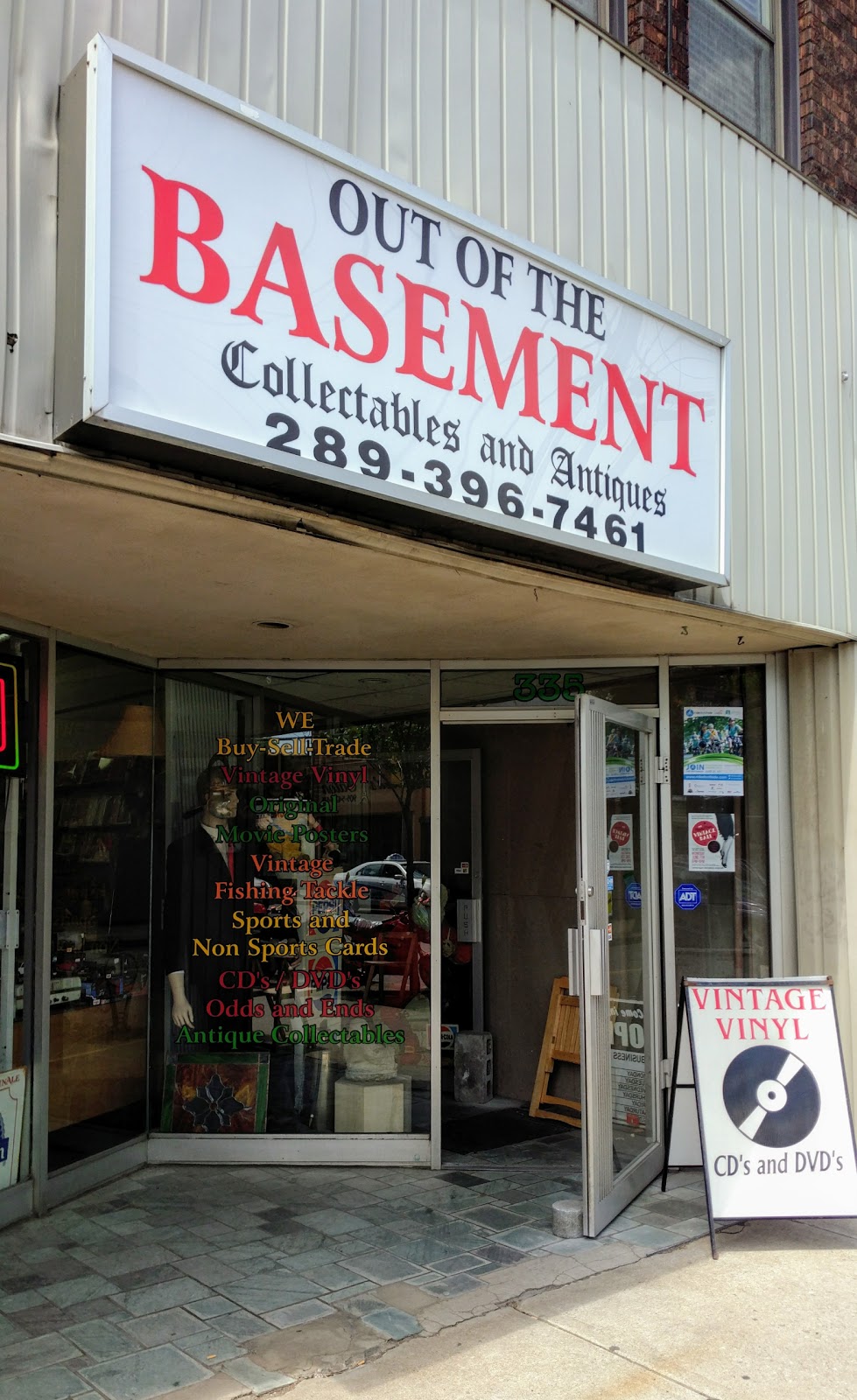 Out Of The Basement | 335 Ottawa St N, Hamilton, ON L8H 3Z1, Canada | Phone: (289) 396-7461