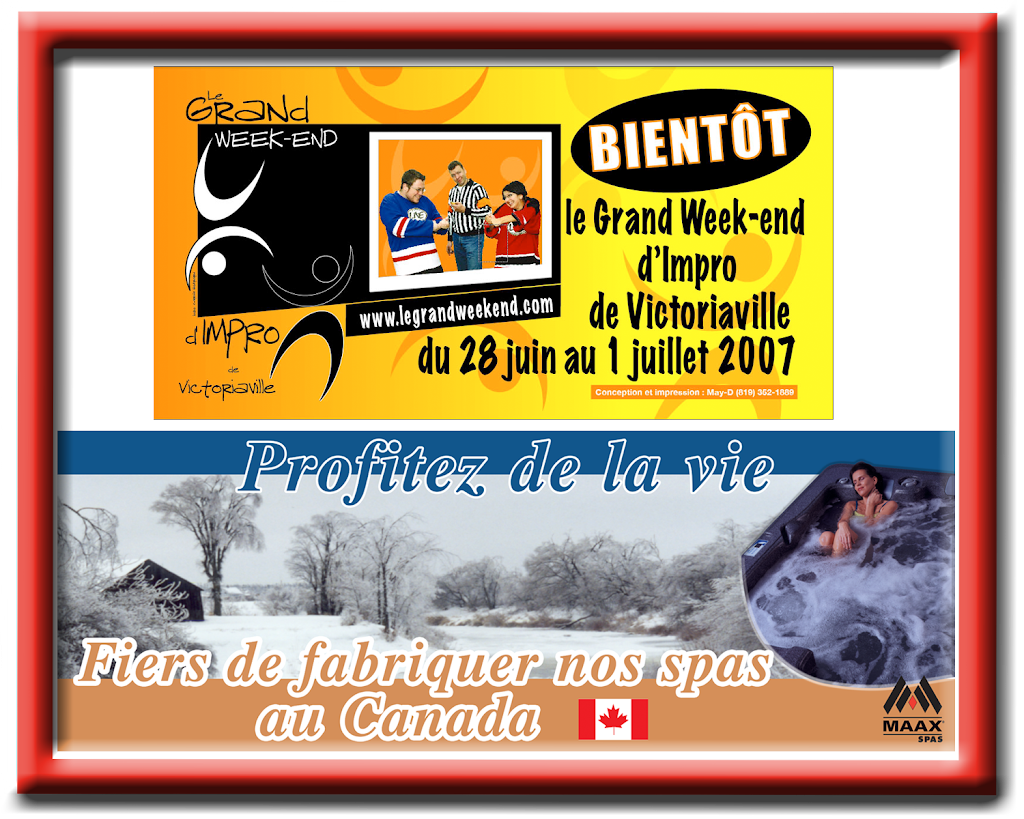 Agence publicitaire May-D | 1711 QC-161, Saint-Valère, QC G0P 1M0, Canada | Phone: (819) 352-1889