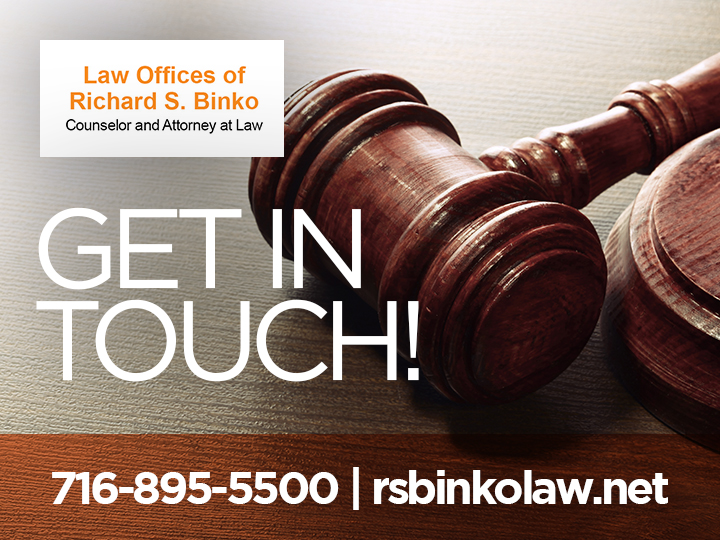 Law Offices of Richard S. Binko | 2427 William St, Buffalo, NY 14206, USA | Phone: (716) 895-5500