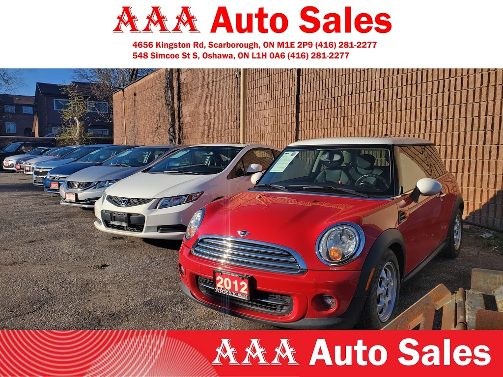 AAA Auto Sales Ltd | 4656 Kingston Rd, Scarborough, ON M1E 2P9, Canada | Phone: (416) 281-2277