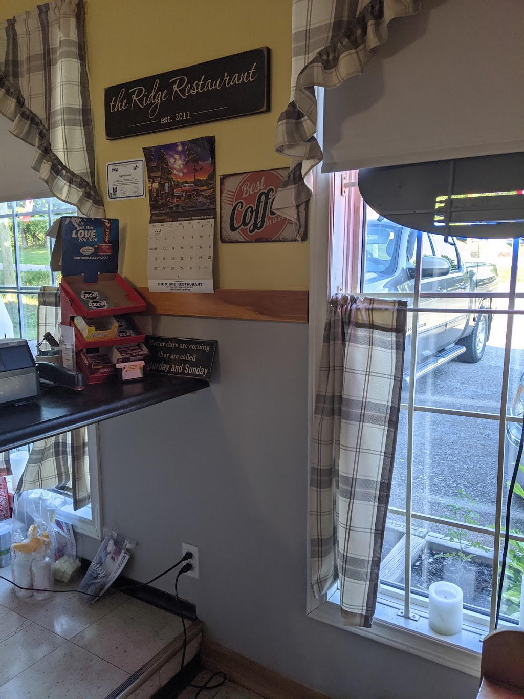 The Ridge Restaurant | 4577 NB-880, Havelock, NB E4Z 5K9, Canada | Phone: (506) 534-1197