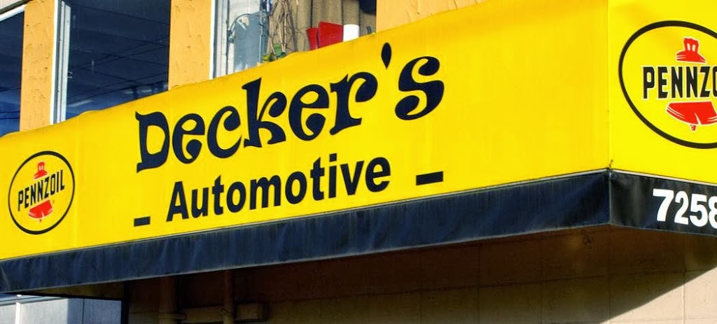 Deckers Automotive Centre | 7258 Gilley Avenue, Burnaby, BC V5J 4X3, Canada | Phone: (604) 433-8178