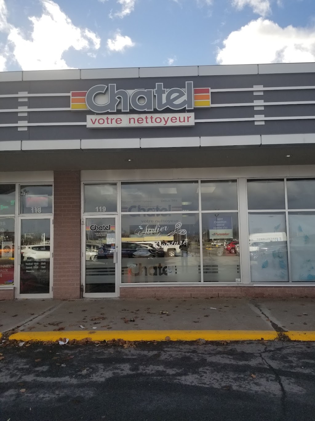 Chatel votre nettoyeur | 400 Voie de Desserte de la Route 132 Suite 119, Saint-Constant, QC J5A 1S1, Canada | Phone: (450) 632-4424