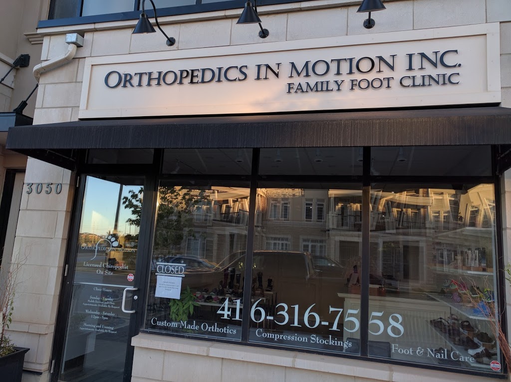 Orthopedics In Motion | 3050 Preserve Dr, Oakville, ON L6M 4M1, Canada | Phone: (416) 316-7558