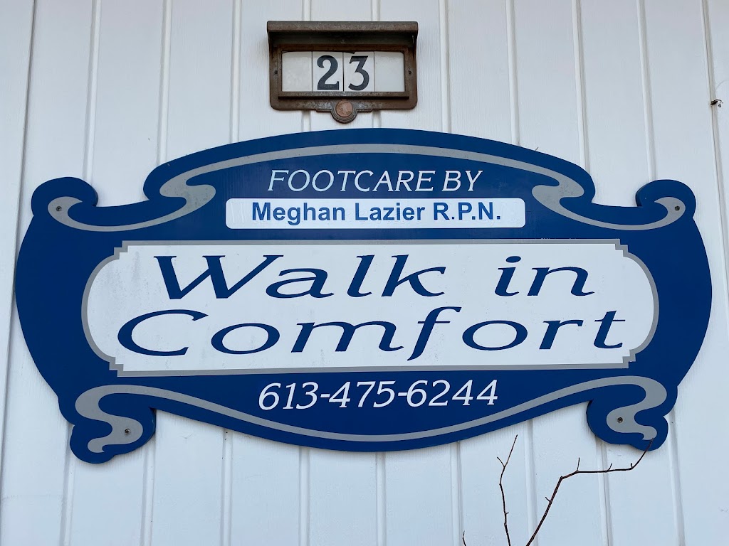 Walk in Comfort Footcare | 23 Singleton St, Brighton, ON K0K 1H0, Canada | Phone: (613) 475-6244