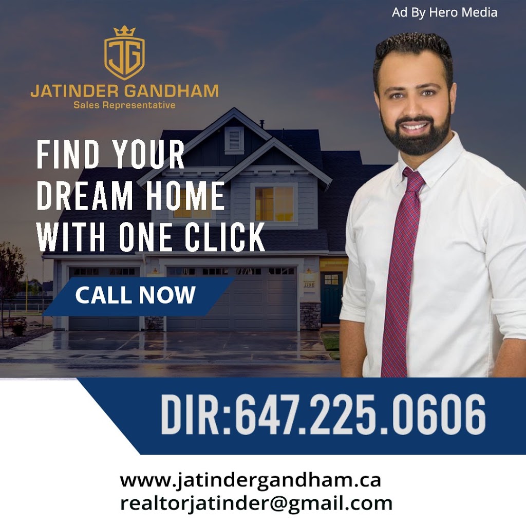 Jatinder Gandham Real Estate Agent Caledon Halton Brampton | 11775 Bramalea Rd #201, Brampton, ON L6R 0A7, Canada | Phone: (647) 225-0606