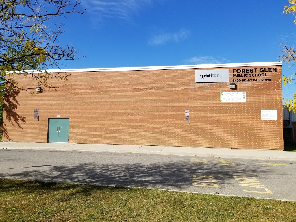 Forest Glen Public School | 3400 Ponytrail Dr, Mississauga, ON L4X 1V5, Canada | Phone: (905) 625-1462