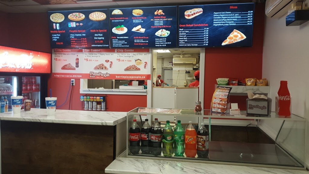 Pizza People & Sub | 353 Duckworth St, Barrie, ON L4M 5C2, Canada | Phone: (705) 737-0004