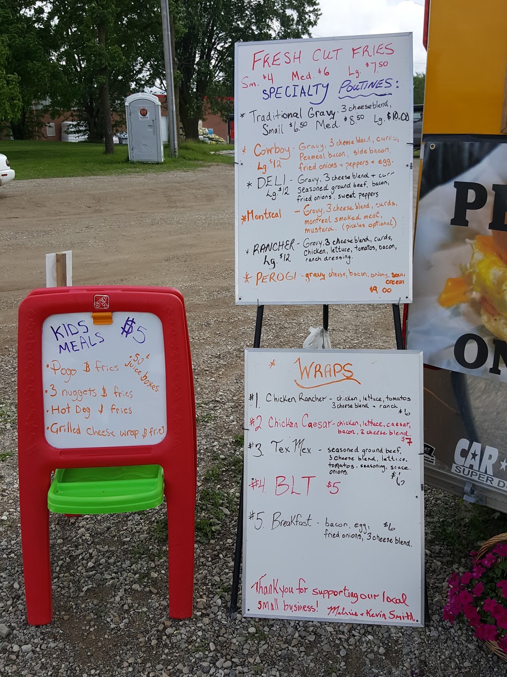 Fries on the Side | 515 Main St N, Mount Forest, ON N0G 2L1, Canada