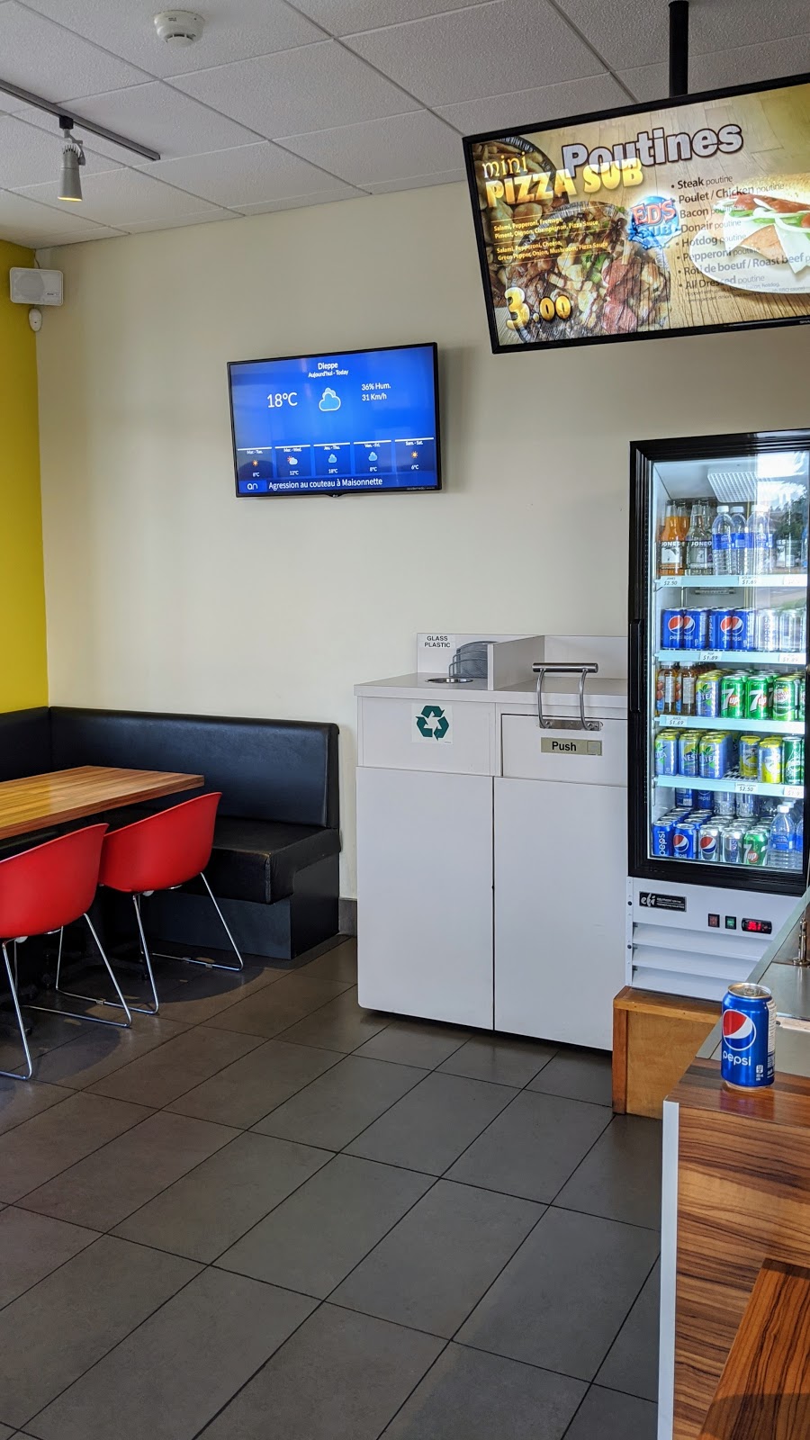 Eds Sub Dieppe | 504- A Champlain St, Dieppe, NB E1A 1P4, Canada | Phone: (506) 858-9284