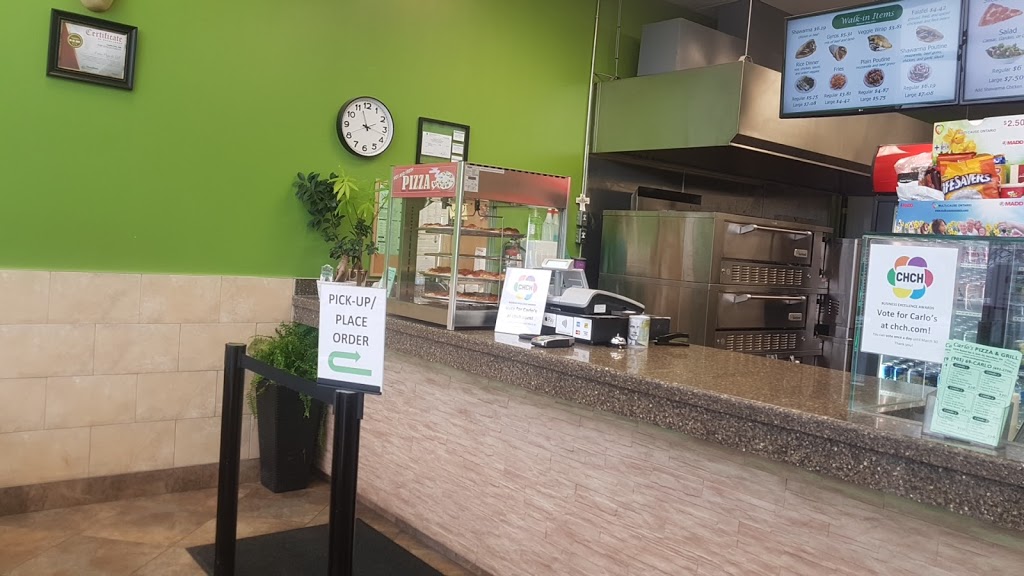 Carlos Pizza & Grill | 10-1970 Rymal Rd E, Hannon, ON L0R 1P0, Canada | Phone: (905) 692-2756