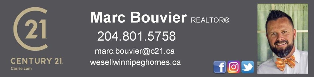 Marc Bouvier Realtor | 1046 St Marys Rd, Winnipeg, MB R2M 4Z8, Canada | Phone: (204) 801-5758