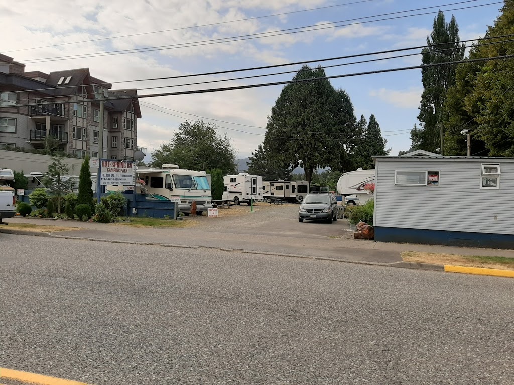 Hot Springs RV and Camping Park | 272 Lillooet Rd, Harrison Hot Springs, BC V0M 1K0, Canada | Phone: (604) 796-3467