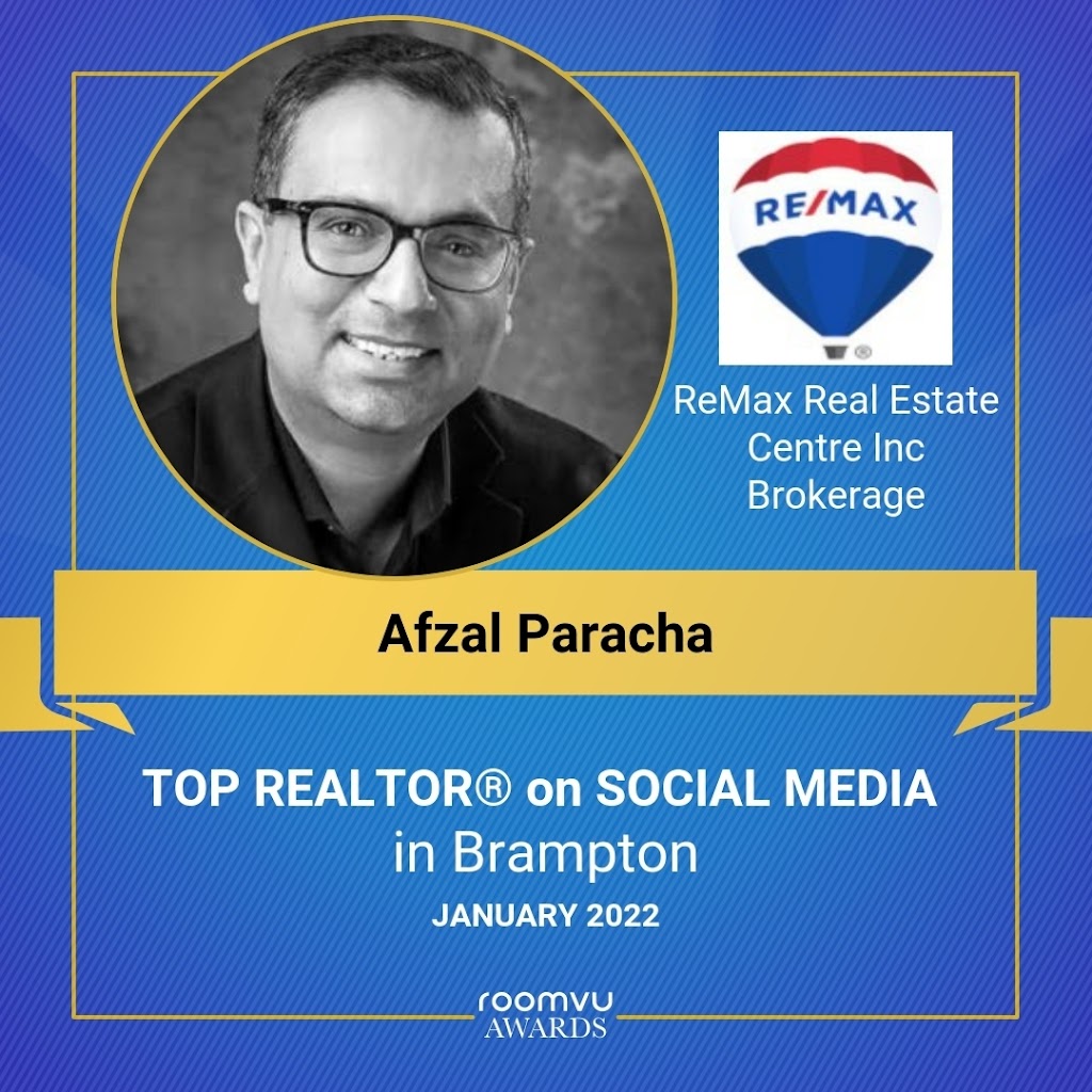 Afzal Paracha - Remax Real Estate Centre Inc -Brokerage | 66 Cedar Lake Crescent, Brampton, ON L6Y 0P9, Canada | Phone: (647) 890-4205
