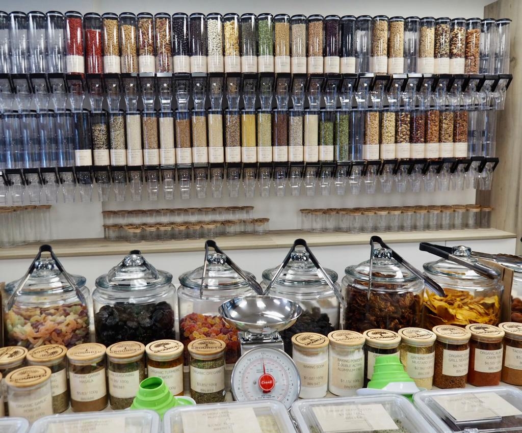 Grounded Sustainable Grocer. Refill Shop and Vegan Market | 40340 Tantalus Rd, Squamish, BC V8B 0G2, Canada | Phone: (604) 390-1988