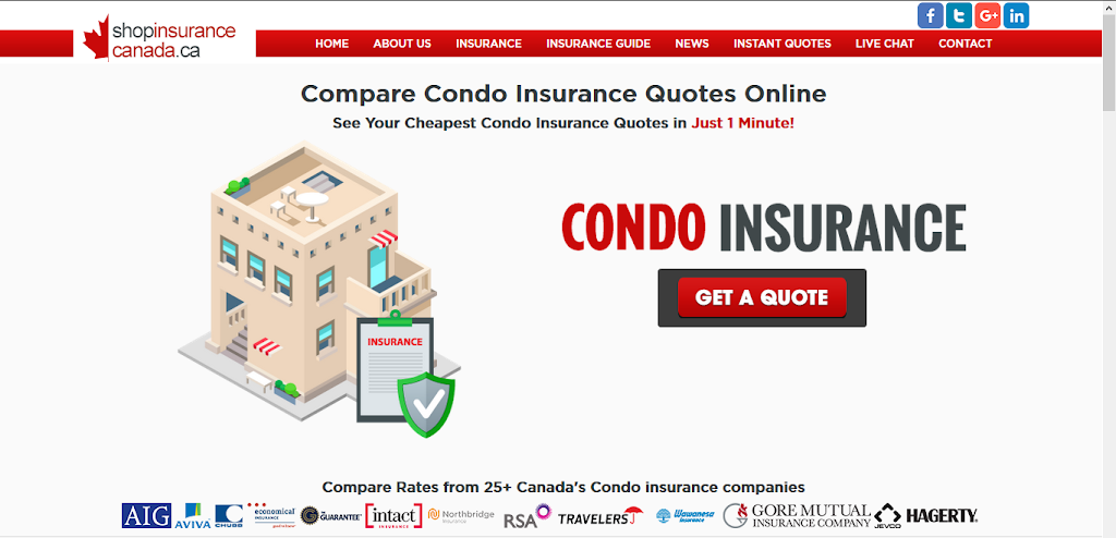 Shop Insurance Canada | 290 Rowntree Dairy Rd, Woodbridge, ON L4L 9J7, Canada | Phone: (905) 266-0536