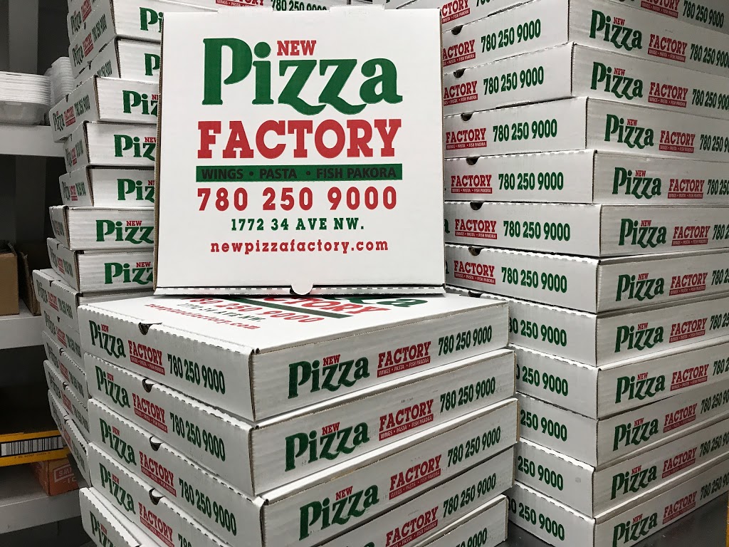 New Pizza Factory | 1772 34 Ave NW, Edmonton, AB T6T 1Y9, Canada | Phone: (780) 250-9000