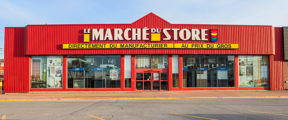 Le Marché du Store | 55 boul. St-Martin, Laval, QC H7M 1Y6, Canada | Phone: (450) 668-2370