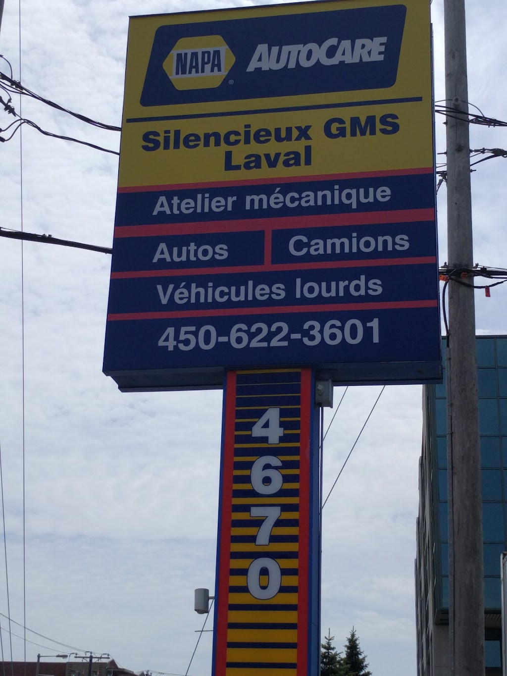 Silencieux GMS Laval | 4670 Boulevard des Laurentides, Laval, QC H7K 2J4, Canada | Phone: (450) 622-3601