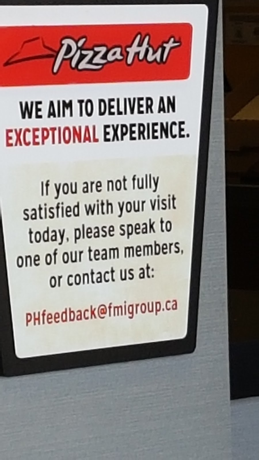 Pizza Hut | 640 Queenston Rd Unit # 104 - A, Hamilton, ON L8K 1K2, Canada | Phone: (905) 560-5421