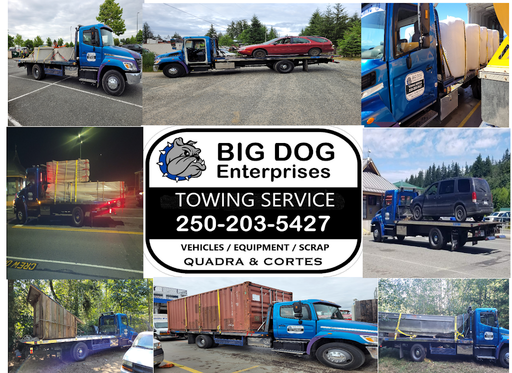 Big Dog Towing | 249 Sutil Rd, Quathiaski Cove, BC V0P 1N0, Canada | Phone: (250) 203-5427