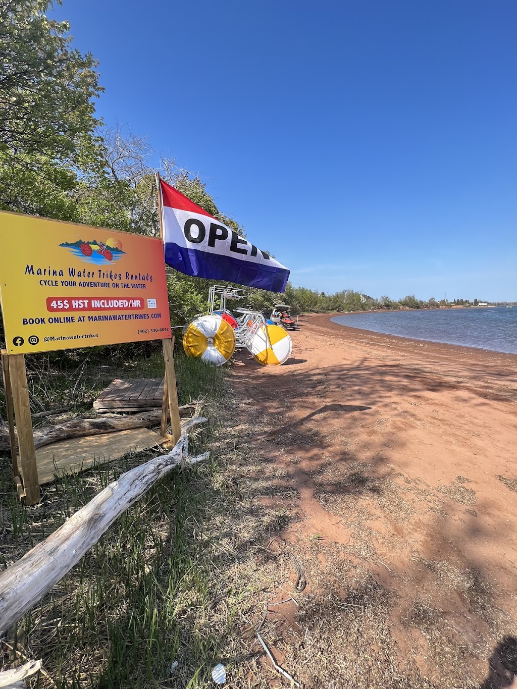 Marina Water Trikes | 1220 PE-6, York, PE C0A 1P0, Canada | Phone: (902) 330-6642