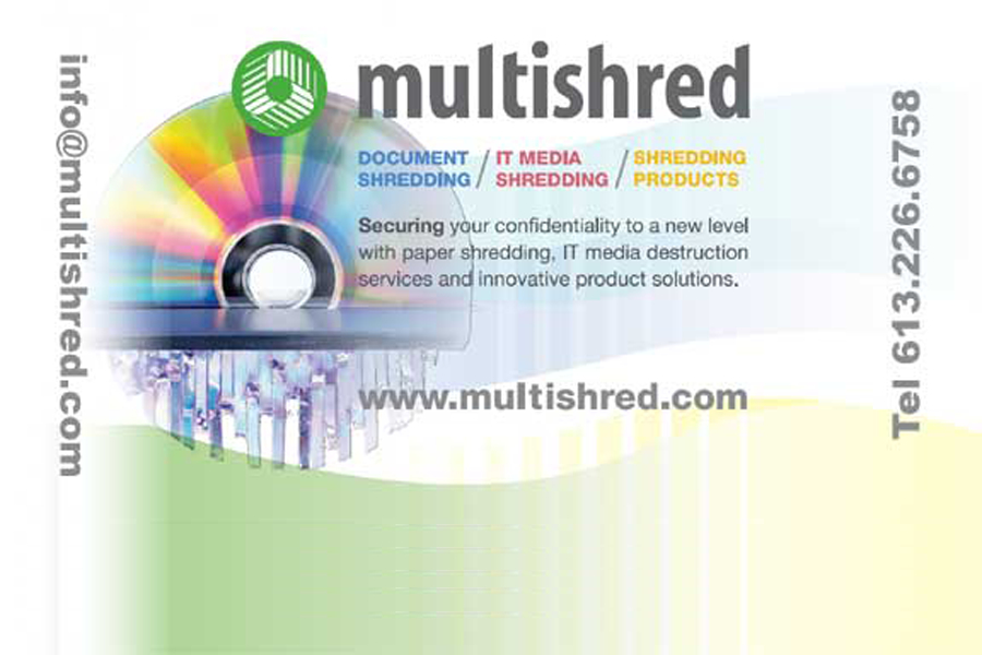 Multishred | 2750 Stevenage Dr, Nepean, ON K2G 0G3, Canada | Phone: (613) 226-6758