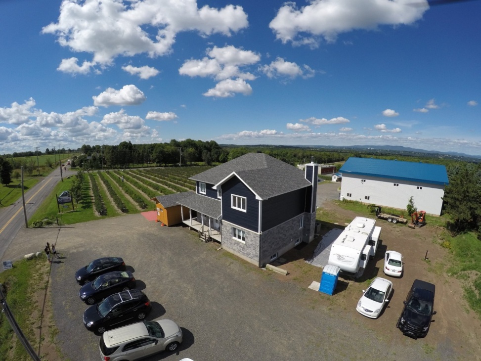 Au coin du Bleuet - Bernières | 820 Chemin Vire-Crêpes, Saint-Nicolas, QC G7A 1Z8, Canada | Phone: (418) 831-7129