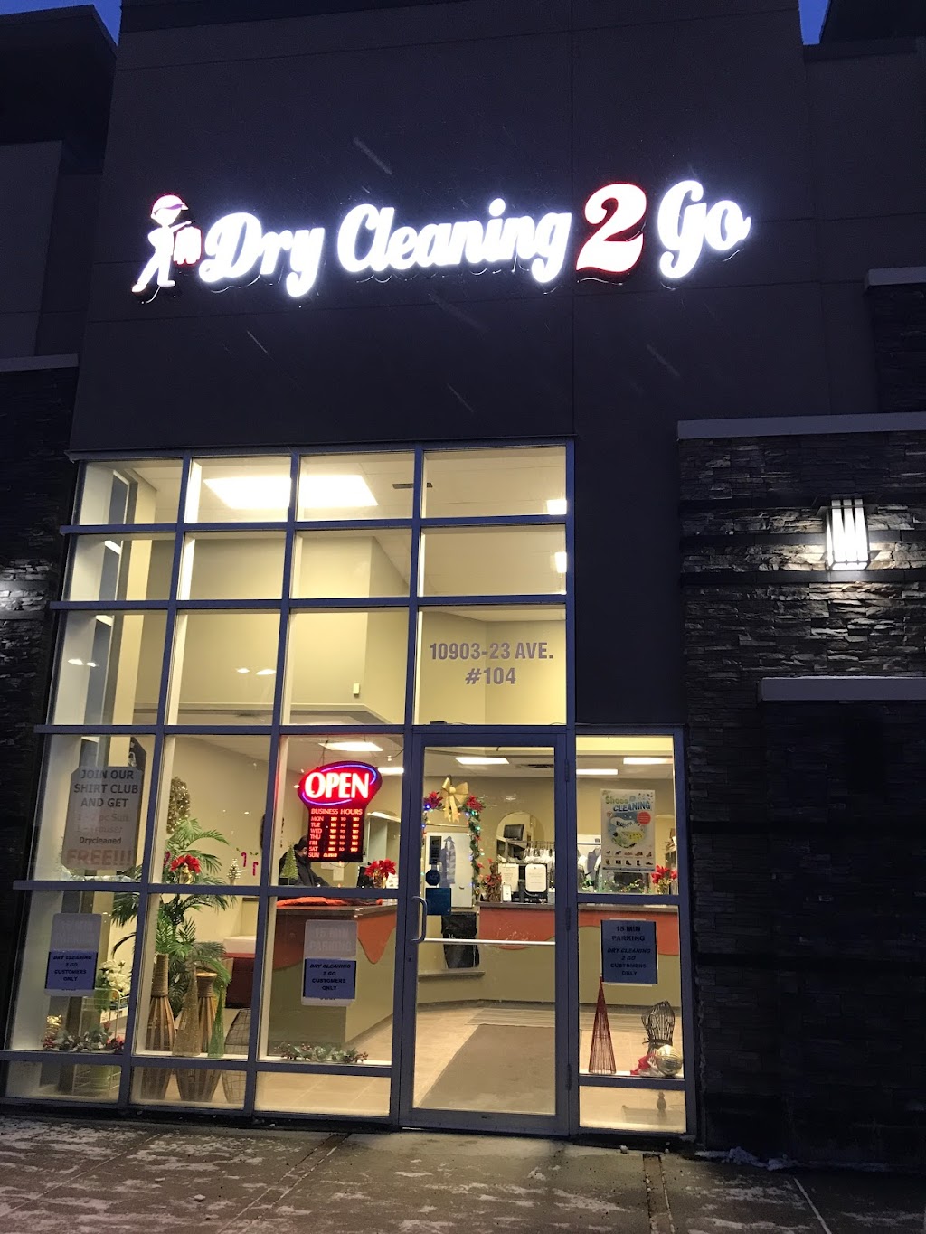 Dry Cleaning 2 Go | 10903 23 Ave NW Unit #104, Edmonton, AB T6J 1X3, Canada | Phone: (780) 438-1768