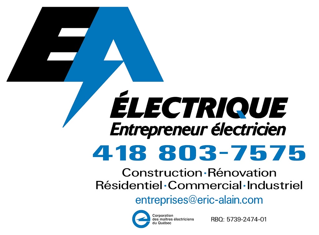 E.A. Électrique | 292 Rang de la Montagne, Saint-Raymond, QC G3L 2P1, Canada | Phone: (418) 803-7575