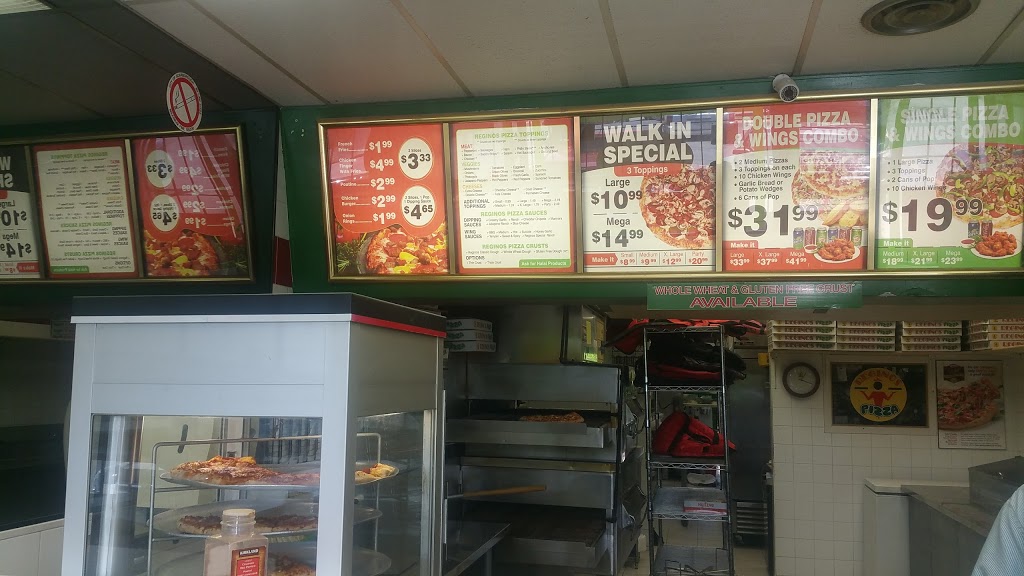 Reginos Pizza / Finch&brimley | 135 Montezuma Trail, Scarborough, ON M1V 1K4, Canada | Phone: (416) 321-5444
