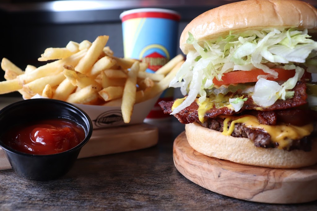 Fatburger River Cree | 300 E Lapotac Blvd, Edmonton, AB T7X 3Y3, Canada | Phone: (780) 930-2673