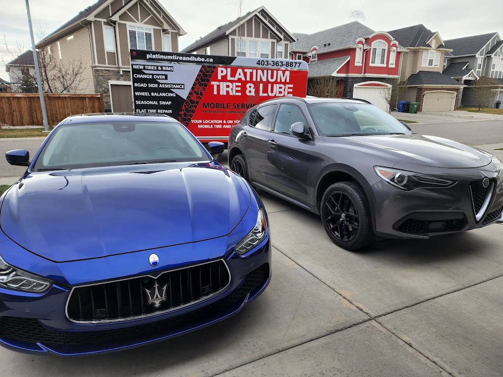 Platinum Tire and Lube Mobile Service | 100 100 Rainbow Falls Bay, Chestermere, AB T1X 0S5, Canada | Phone: (403) 363-8877