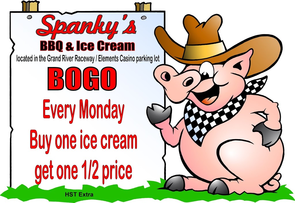 Spankys BBQ @ Grand River Raceway / Elements Casino | 7445 Wellington County Rd 21, Elora, ON N0B 1S0, Canada | Phone: (519) 604-4227