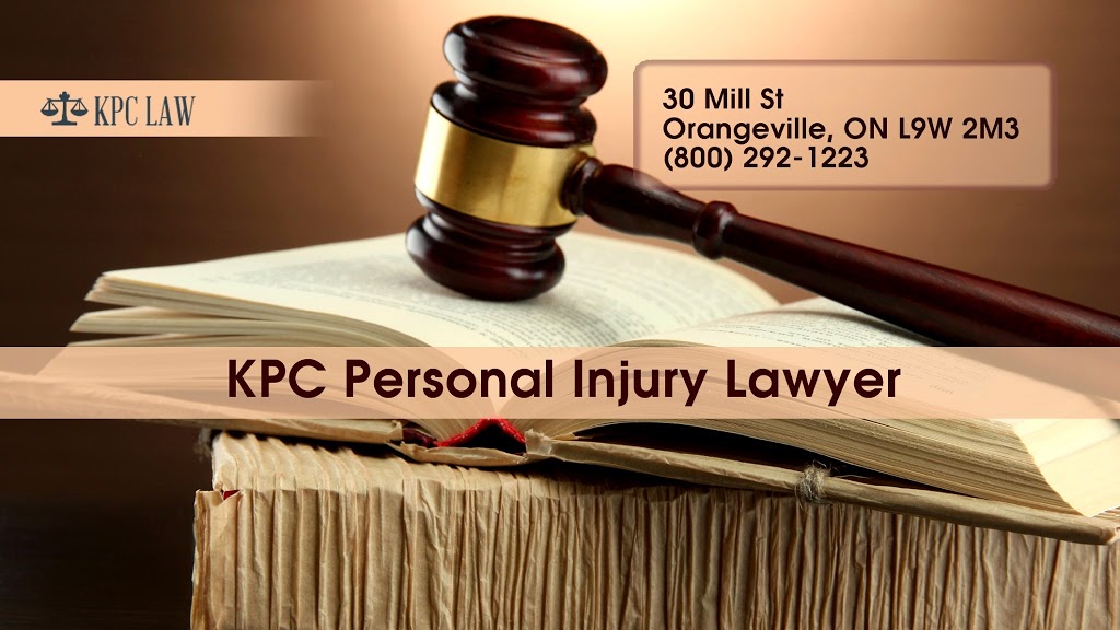 KPC Personal Injury Lawyer | 18 Robb Blvd #7, Orangeville, ON L9W 3L2, Canada | Phone: (800) 292-1223