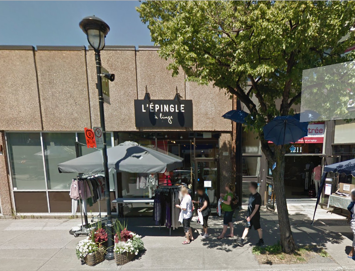Lépingle à linge | 1205 Rue Fleury E, Montréal, QC H2C 1R2, Canada | Phone: (514) 389-0343