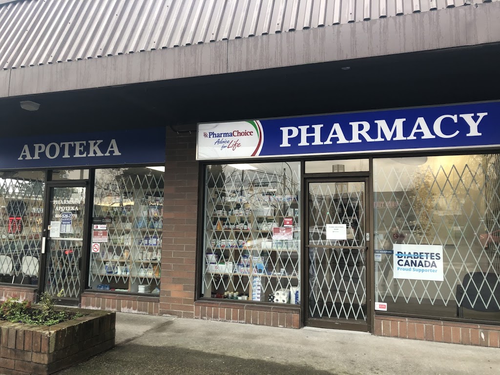 Apoteka Pharmacy | 7487 Edmonds St, Burnaby, BC V3N 1B3, Canada | Phone: (604) 526-7778