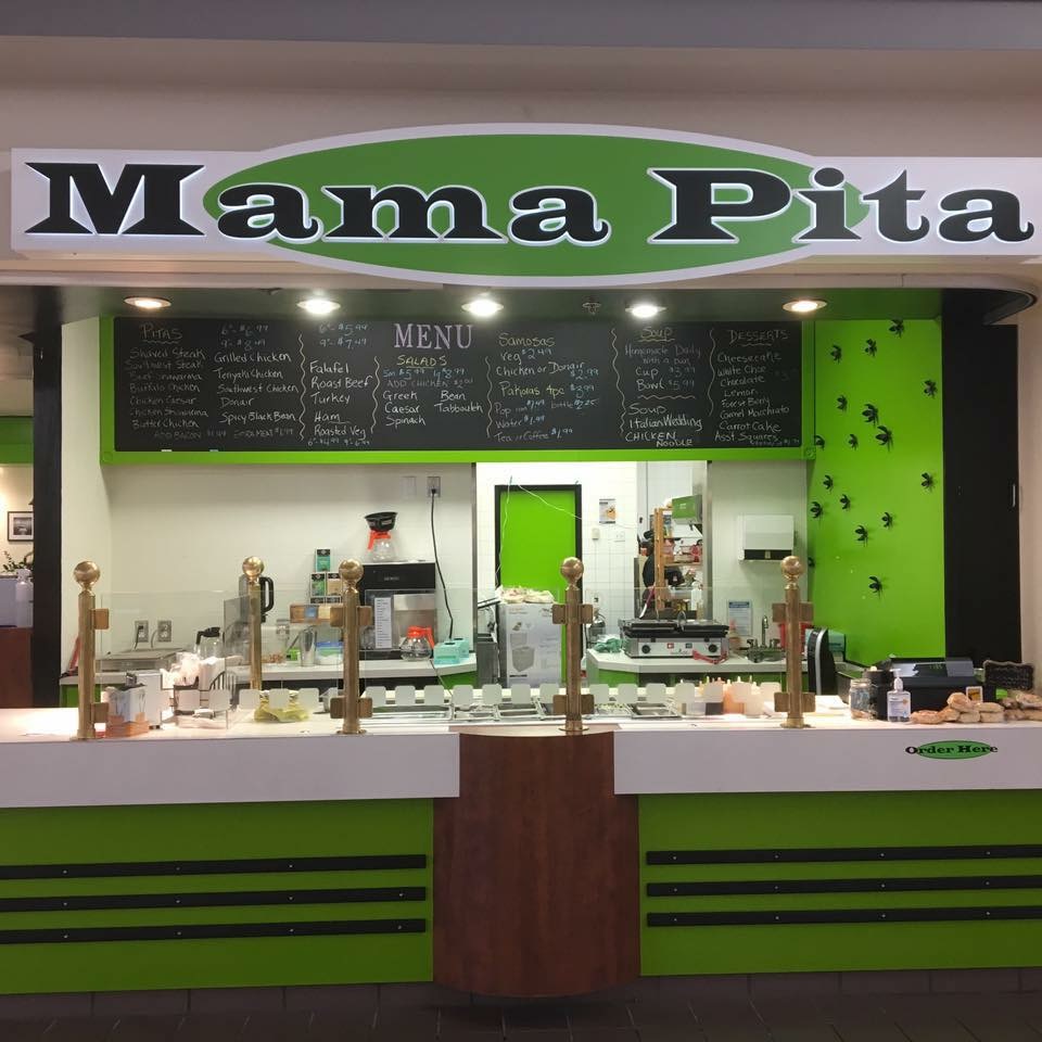 Mama Pita Bridgewater Mall | inside Bridgewater Mall, 421 Lahave St, Bridgewater, NS B4V 3A2, Canada | Phone: (902) 543-4785