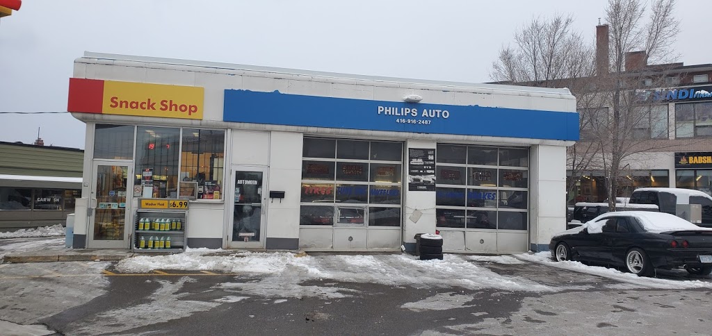 Philips Auto | 2424 Eglinton Avenue East, 373 Danforth Rd, Scarborough, ON M1K 2P3, Canada | Phone: (647) 281-0735