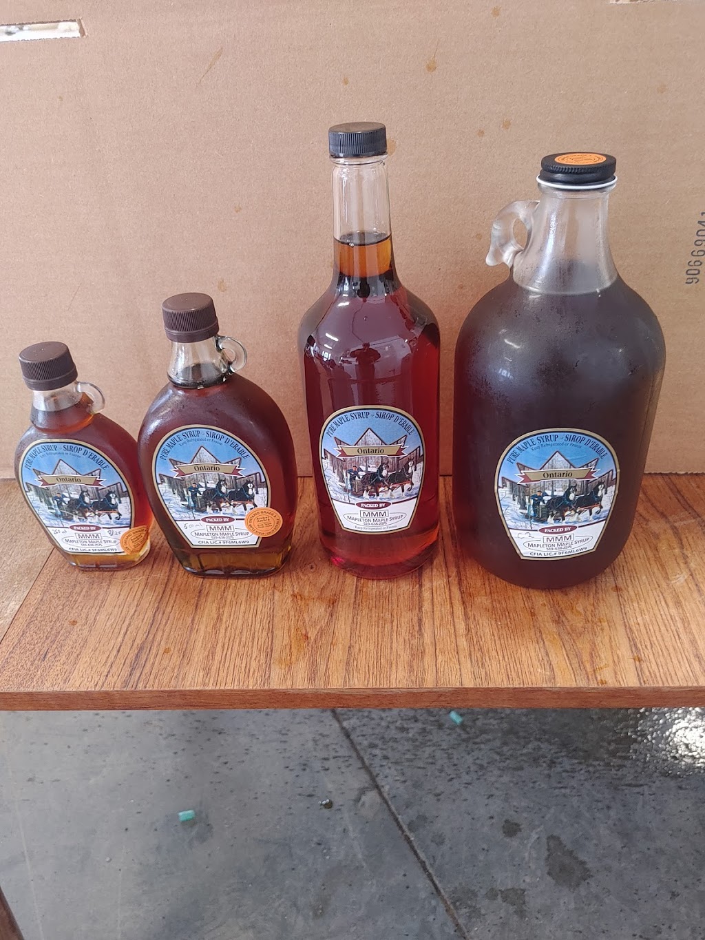 Mapleton Maple Syrup | 8190 Concession Rd 12, Moorefield, ON N0G 2K0, Canada | Phone: (519) 638-2575