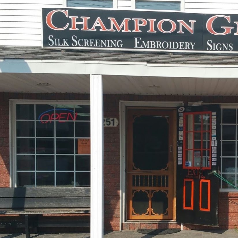 Champion Graphics and Gifts | 251 Young St, Wilson, NY 14172, USA | Phone: (716) 751-2089